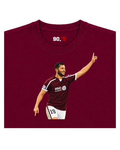 Heart of Midlothian - Halkett | Printed Club Classic T-Shirt