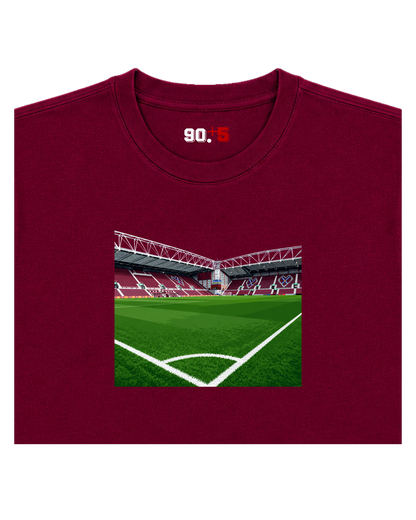 Heart of Midlothian - Tynecastle | Printed Club Classic T-Shirt