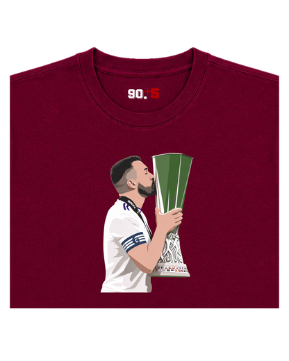 Aston Villa - McGinn Europa League | Printed Club Classic T-Shirt