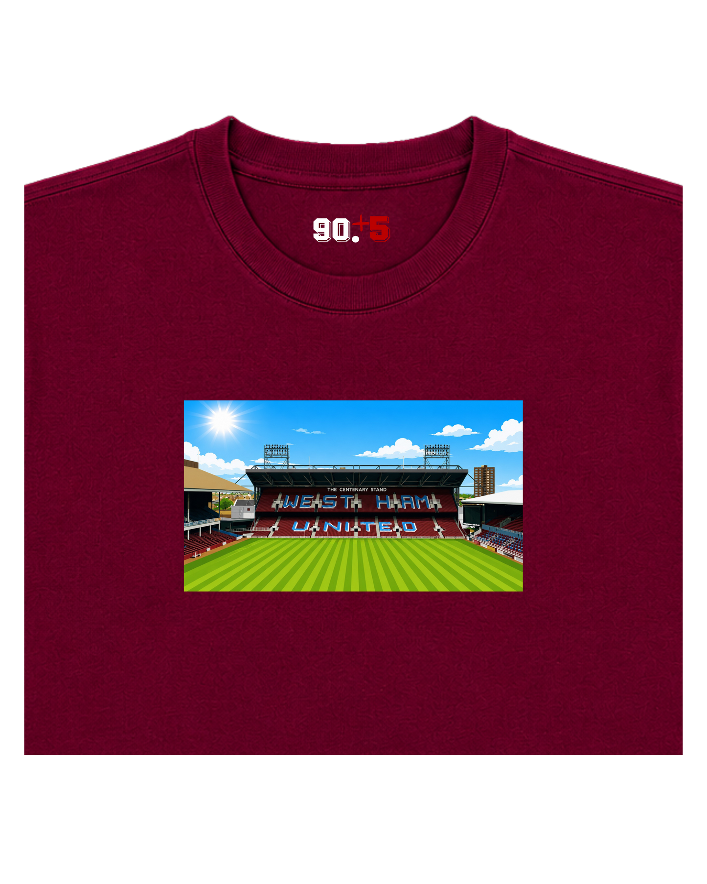West Ham - Upton Park | Printed Club Classic T-Shirt