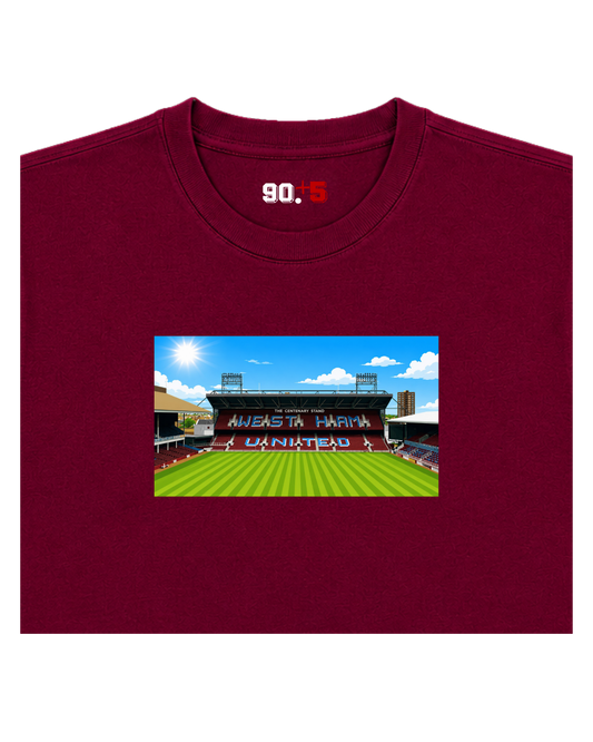 West Ham - Upton Park | Printed Club Classic T-Shirt