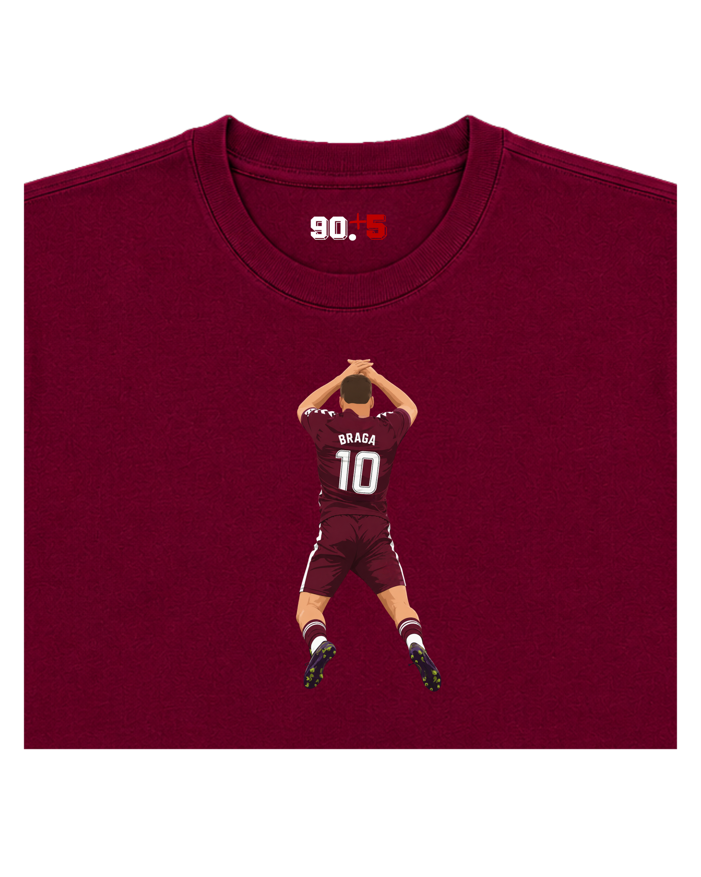 Heart Of Midlothian - Claudio | Printed Club Classic T-Shirt