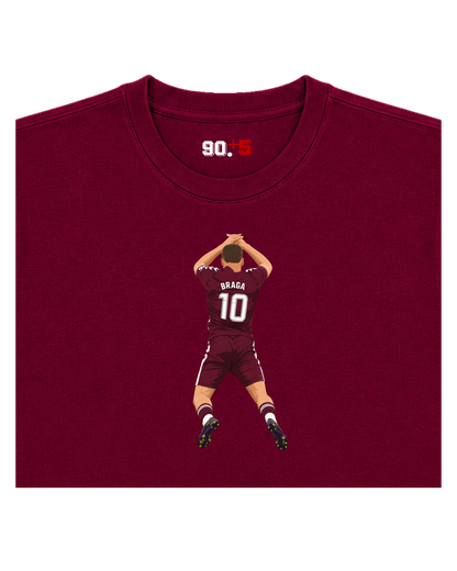 Heart Of Midlothian - Claudio | Printed Club Classic T-Shirt