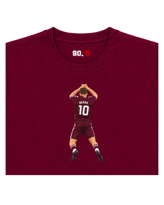 Heart Of Midlothian - Claudio | Printed Club Classic T-Shirt