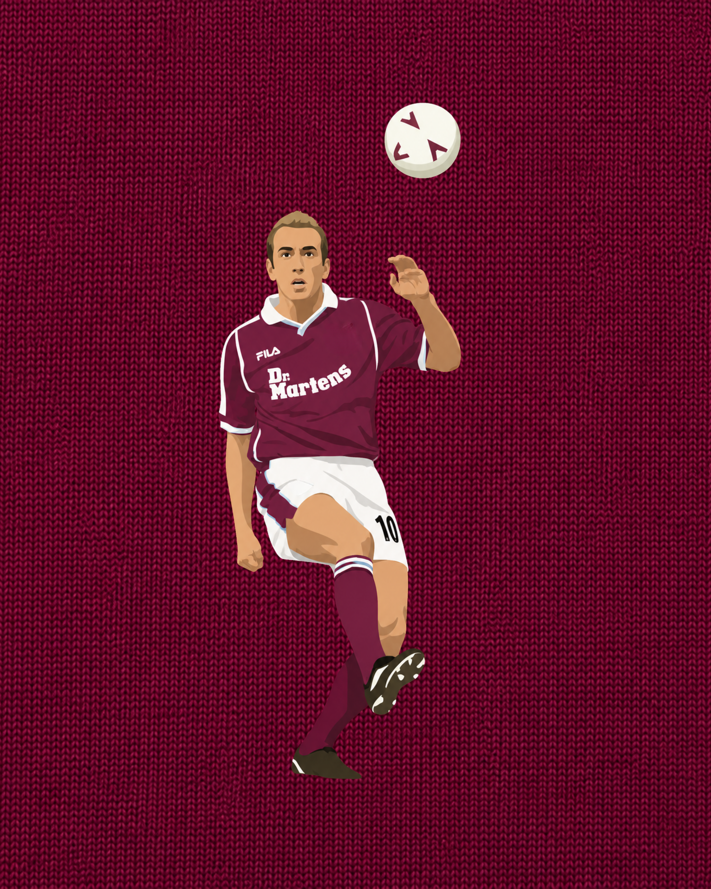 West Ham - Di Canio Volley vs Wimbledon | Printed Club Classic T-Shirt