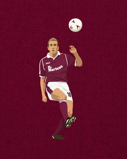 West Ham - Di Canio Volley vs Wimbledon | Printed Club Classic T-Shirt