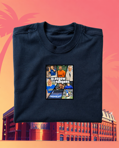 Rangers FC - Vice City T-Shirt
