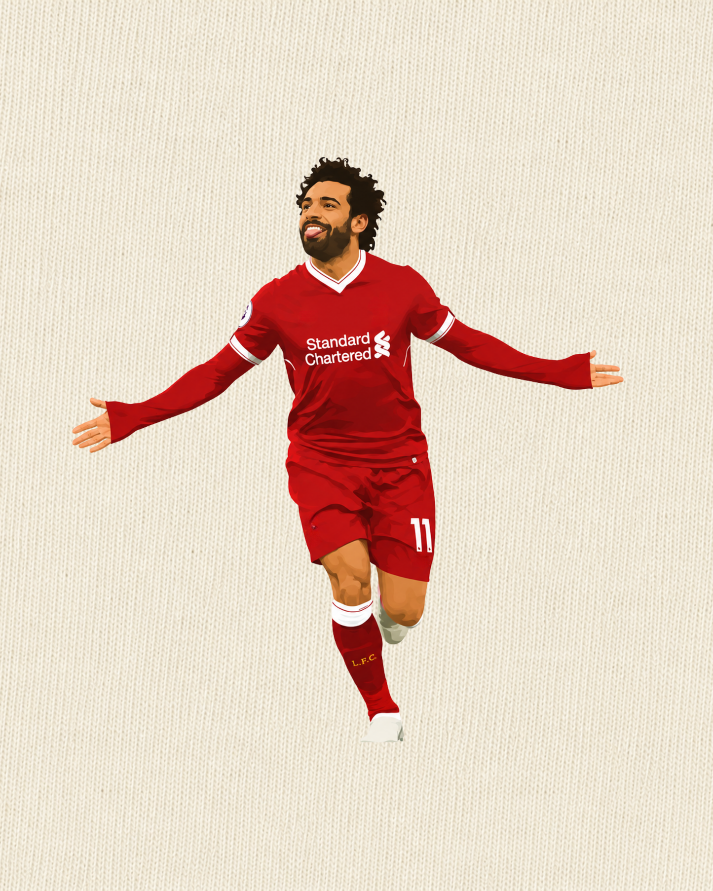 Liverpool - Salah | Printed Club Classic T-Shirt