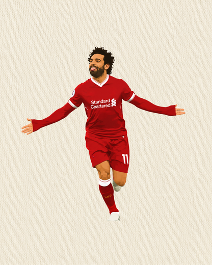 Liverpool - Salah | Printed Club Classic T-Shirt
