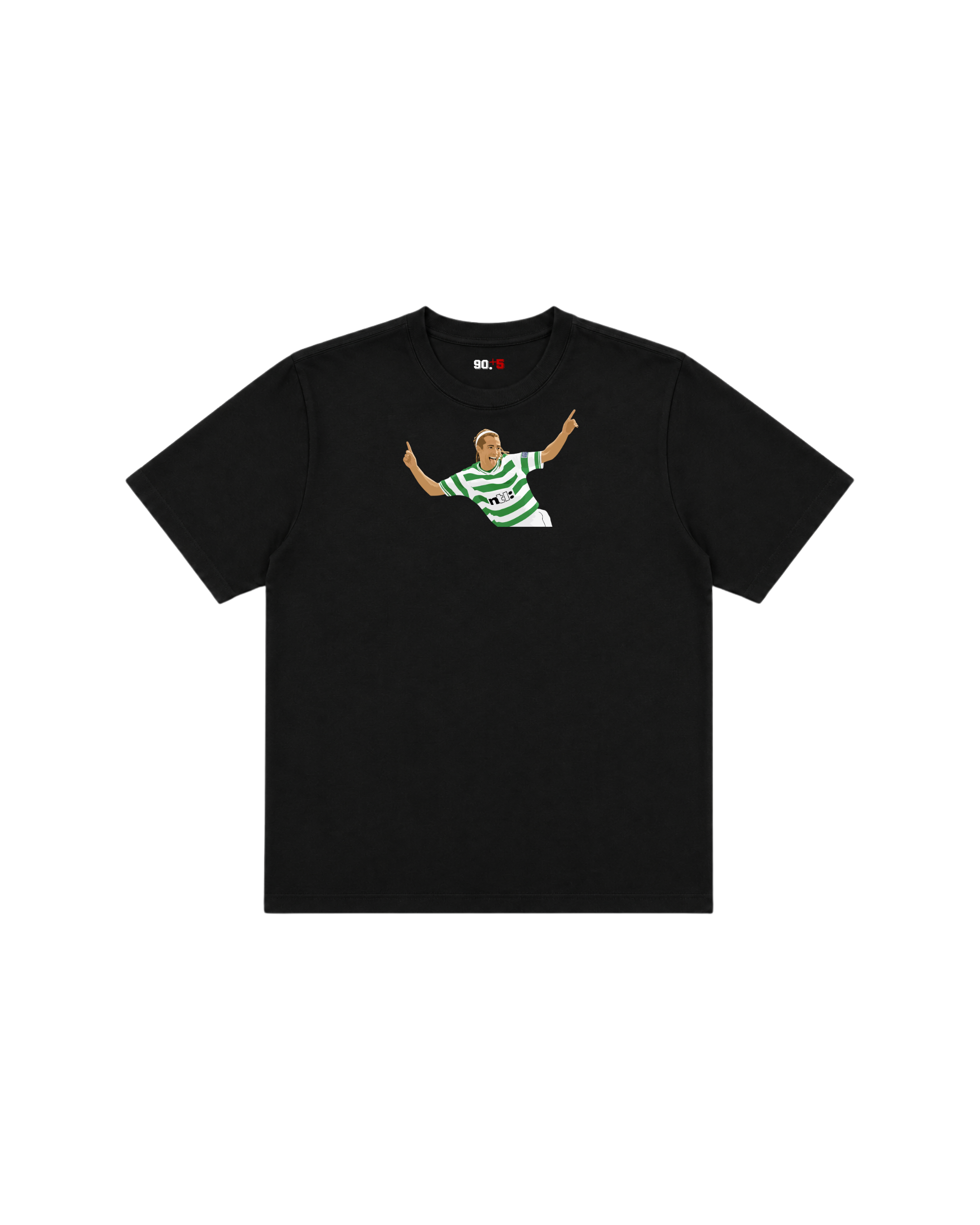 Celtic FC - Larsson | Printed Club Classic T-Shirt
