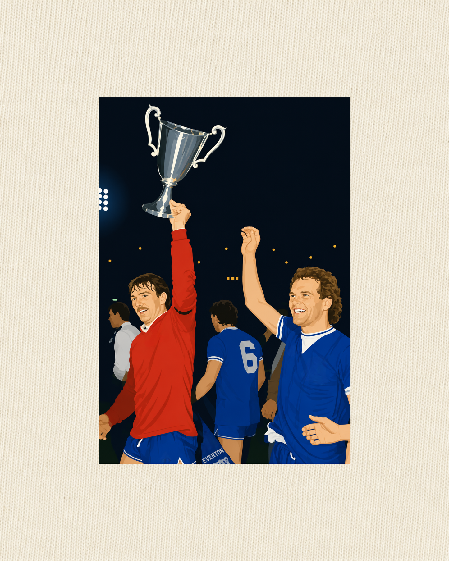 Everton - 1985 Cup Winners Cup | Printed Club Classic T-Shirt