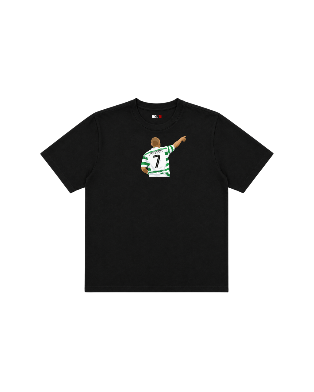 Celtic FC - Larsson 7 | Printed Club Classic T-Shirt