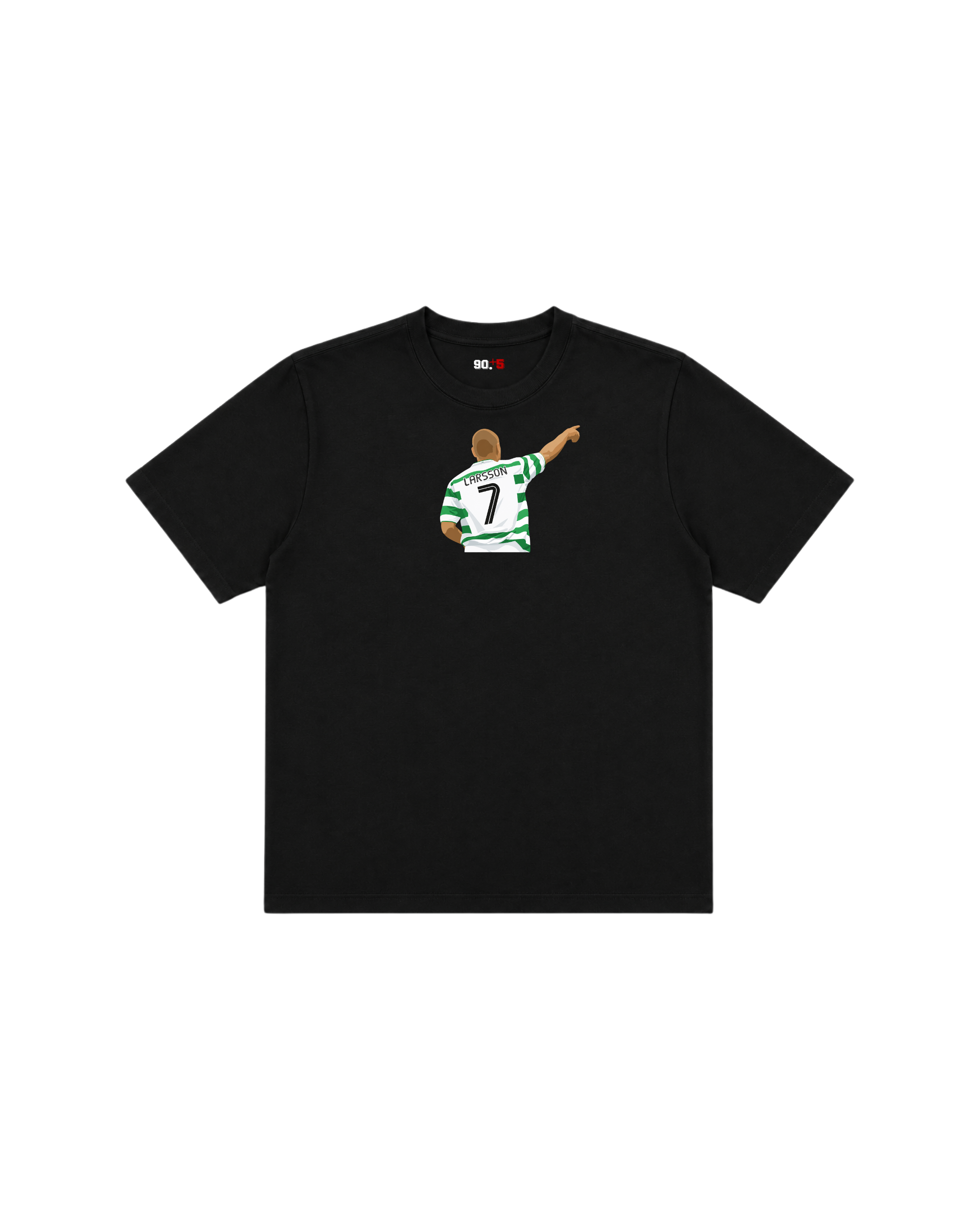 Celtic FC - Larsson 7 | Printed Club Classic T-Shirt