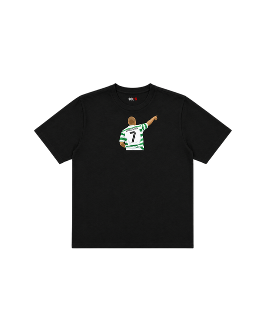 Celtic FC - Larsson 7 | Printed Club Classic T-Shirt