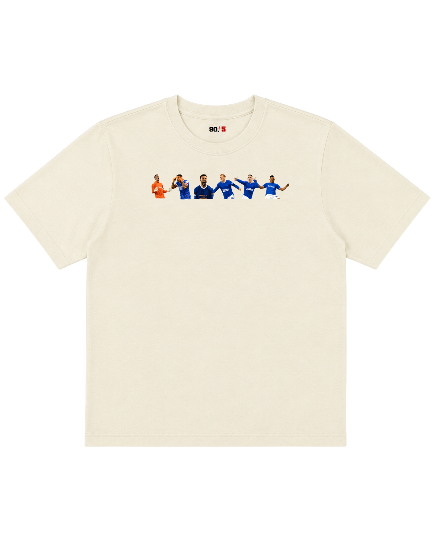 Rangers FC - 55 Heroes | Printed Club Classic T-Shirt