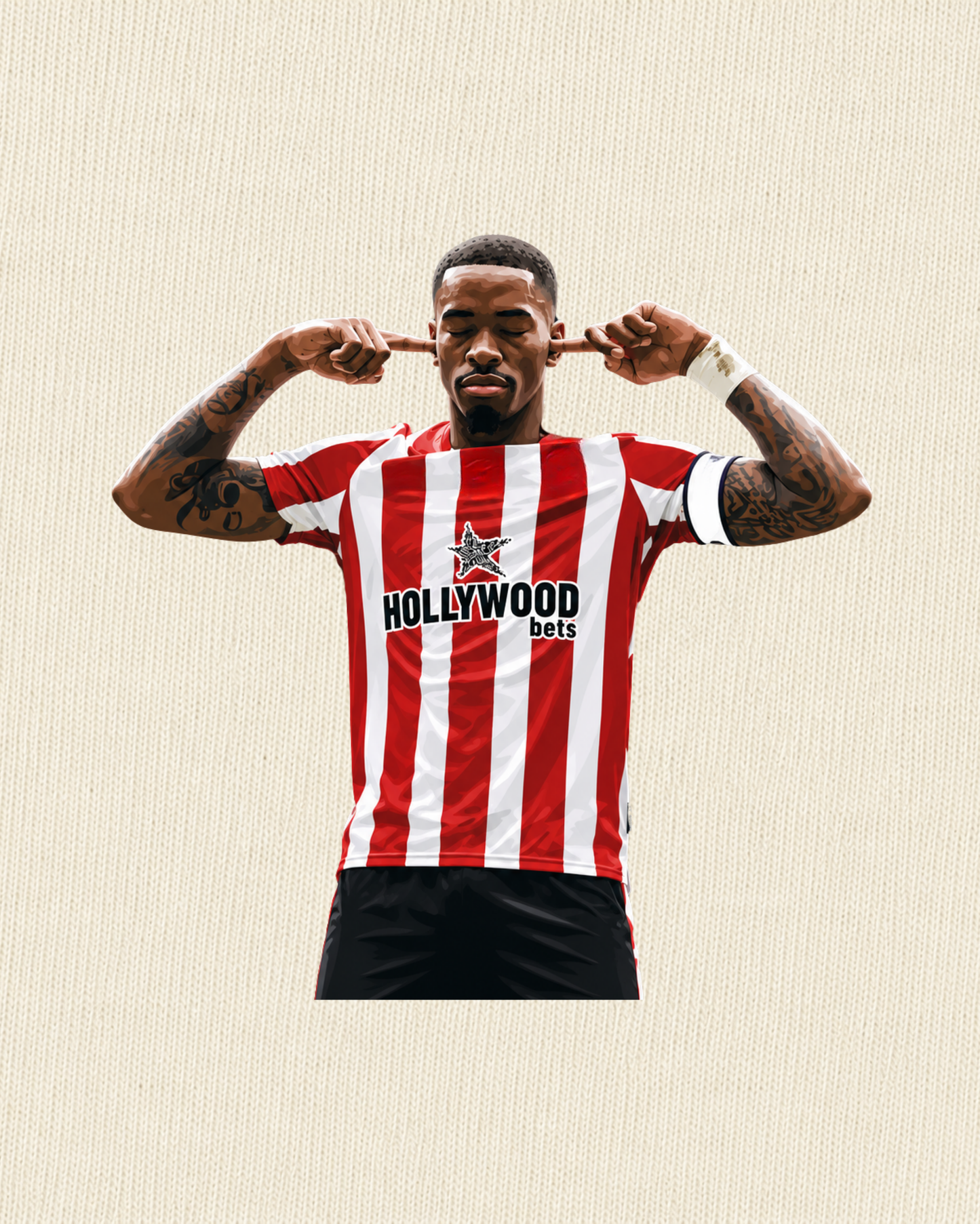 Brentford - Toney | Printed Club Classic T-Shirt