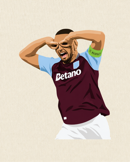 Aston Villa - McGinn | Printed Club Classic T-Shirt