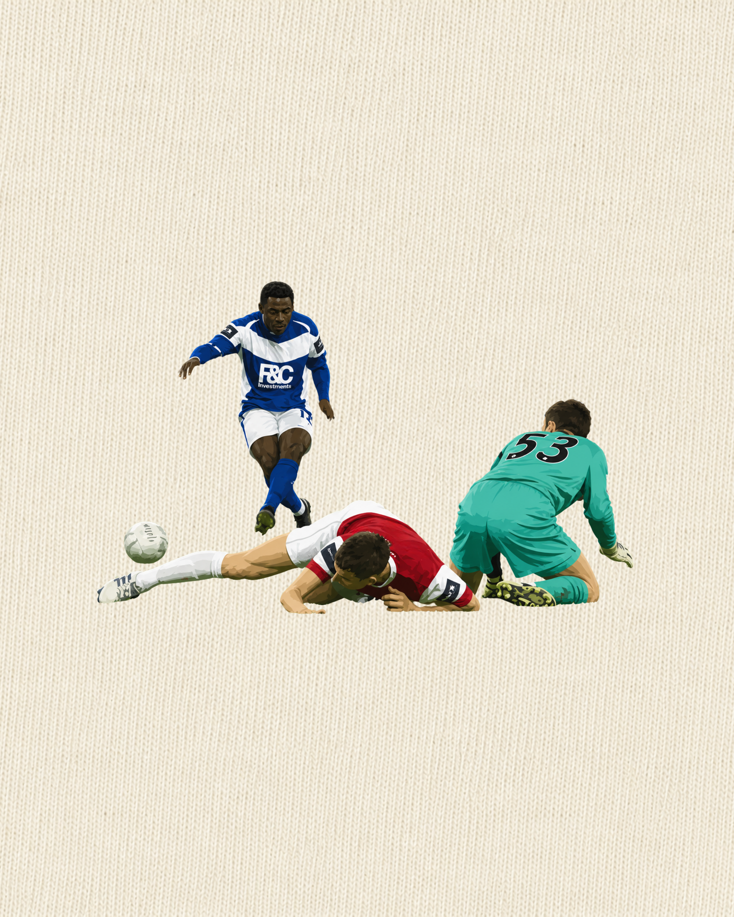 Birmingham City - Martins Goal vs Arsenal 2011 League Cup | Printed Club Classic T-Shirt