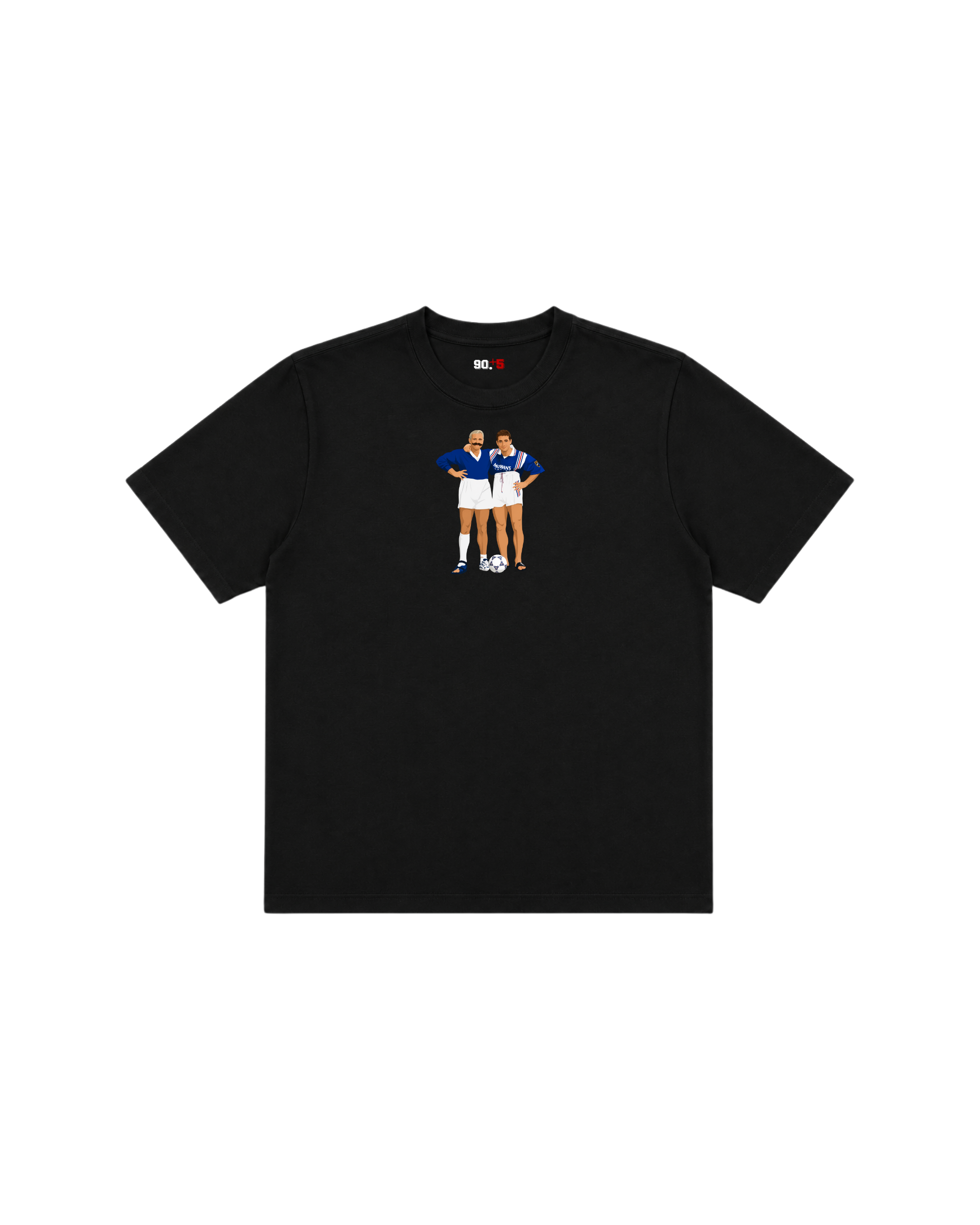 Rangers FC - McCoist & Gazza | Printed Club Classic T-Shirt