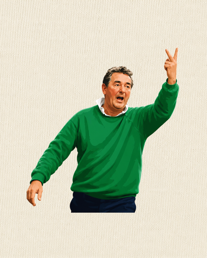 Nottingham Forest - Clough | Printed Club Classic T-Shirt