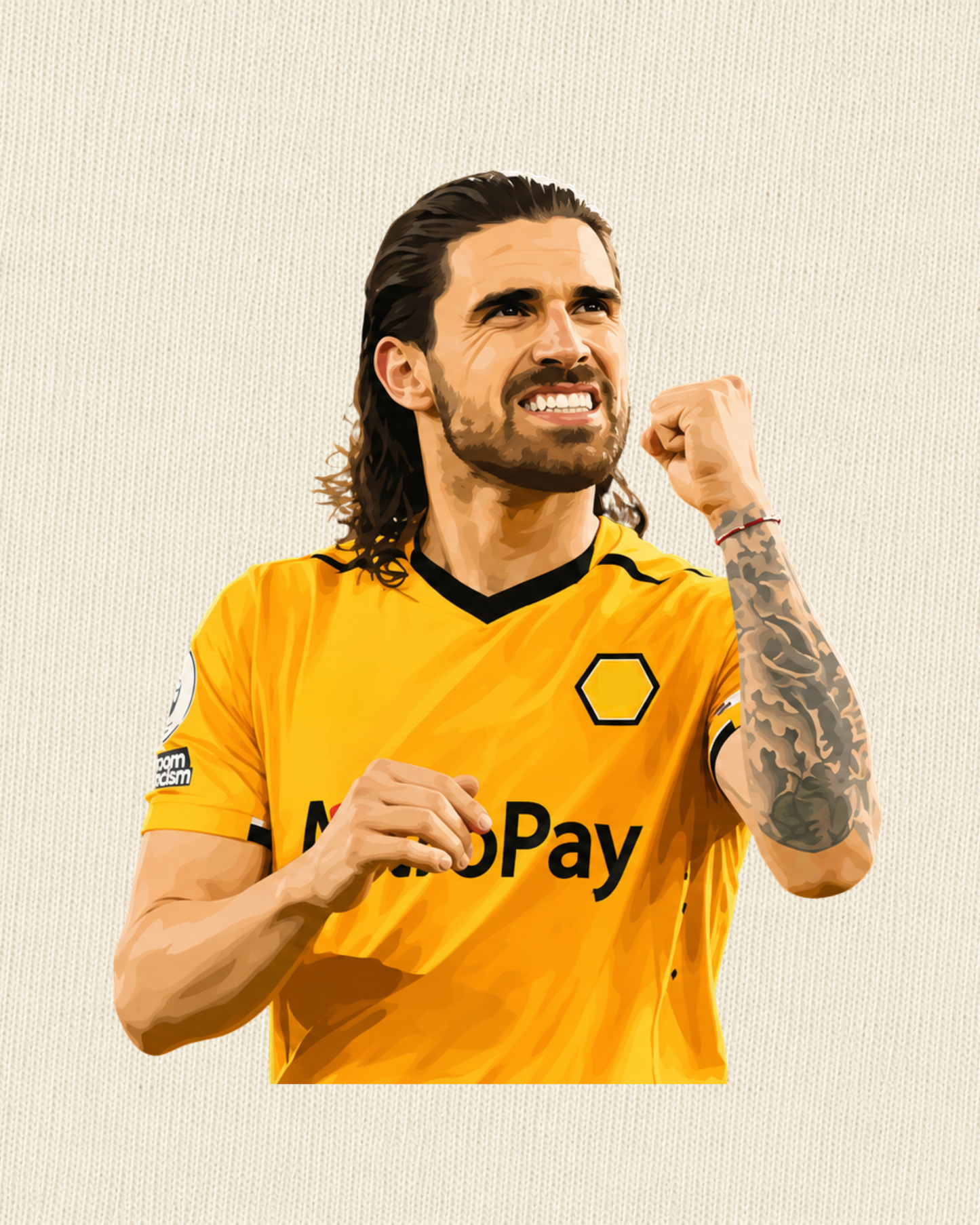 Wolves - Neves | Printed Club Classic T-Shirt