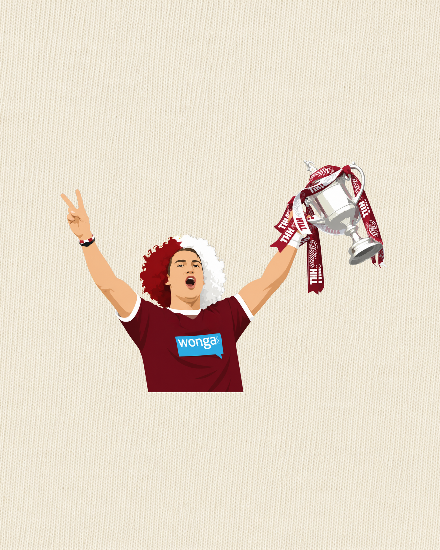Heart Of Midlothian - 5-1 | Printed Club Classic T-Shirt