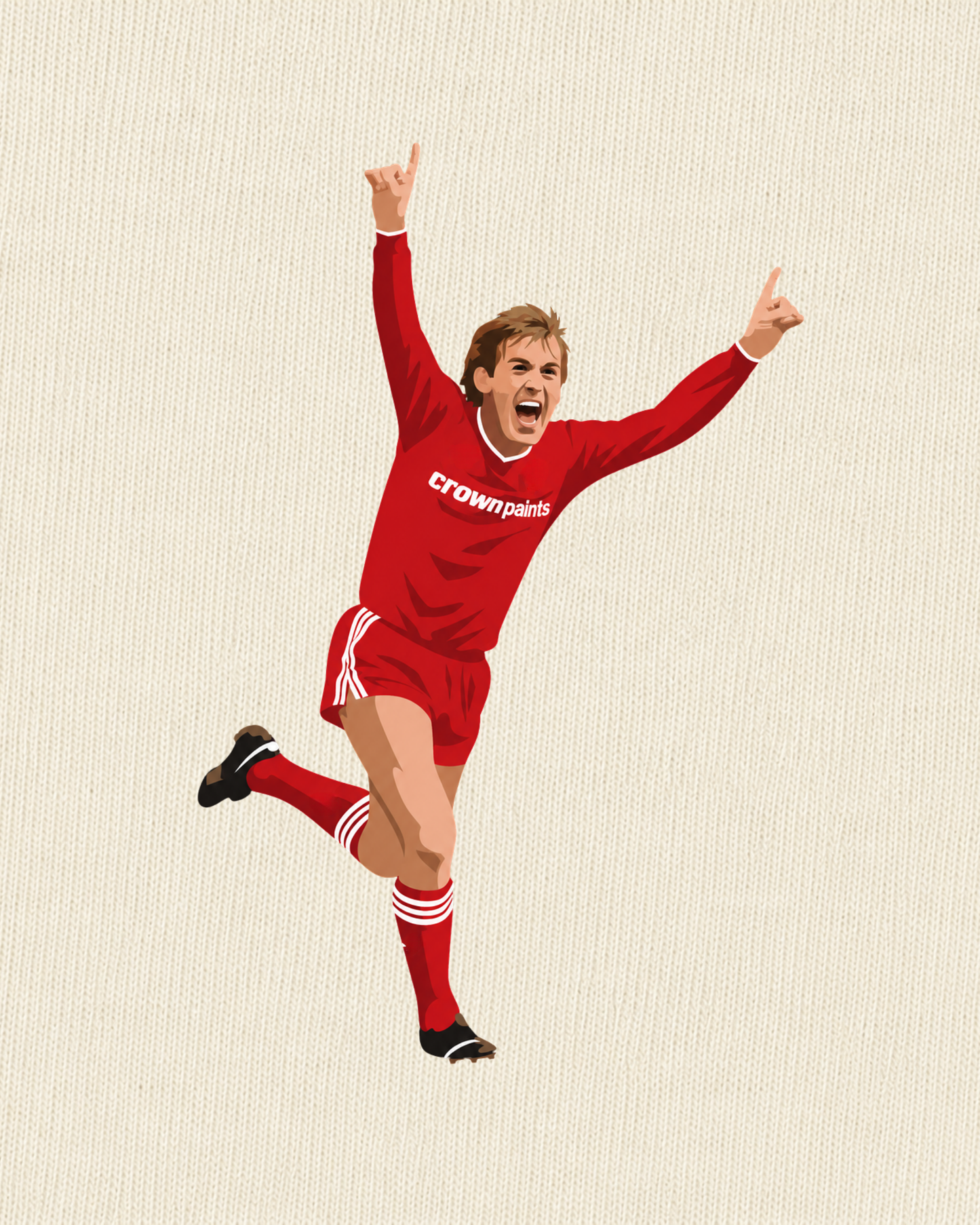 Liverpool - Dalglish | Printed Club Classic T-Shirt