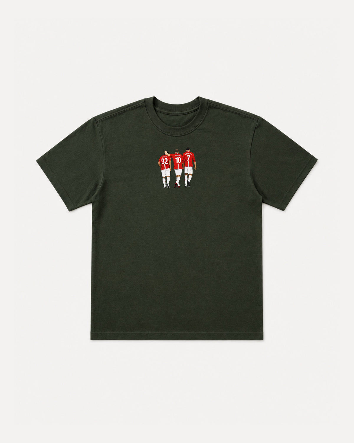 Manchester United - Tevez, Rooney, Ronaldo T-Shirt