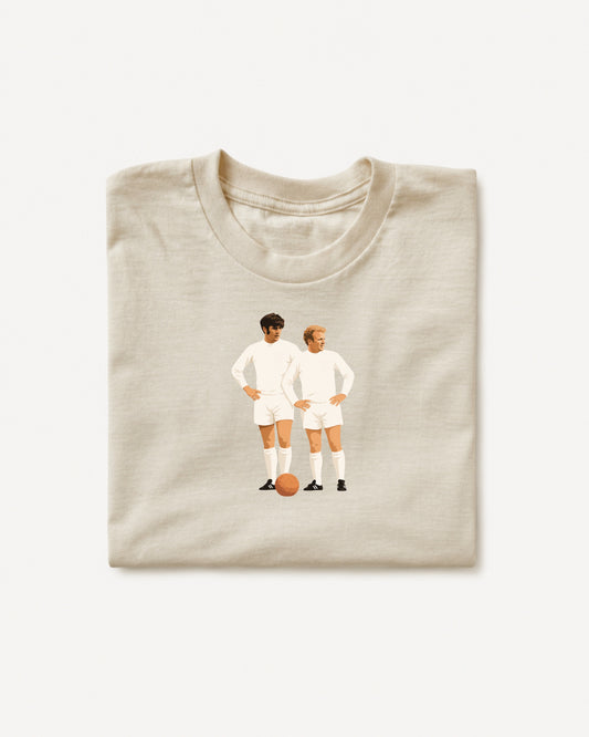 Leeds United - Bremner & Lorimer  T-Shirt