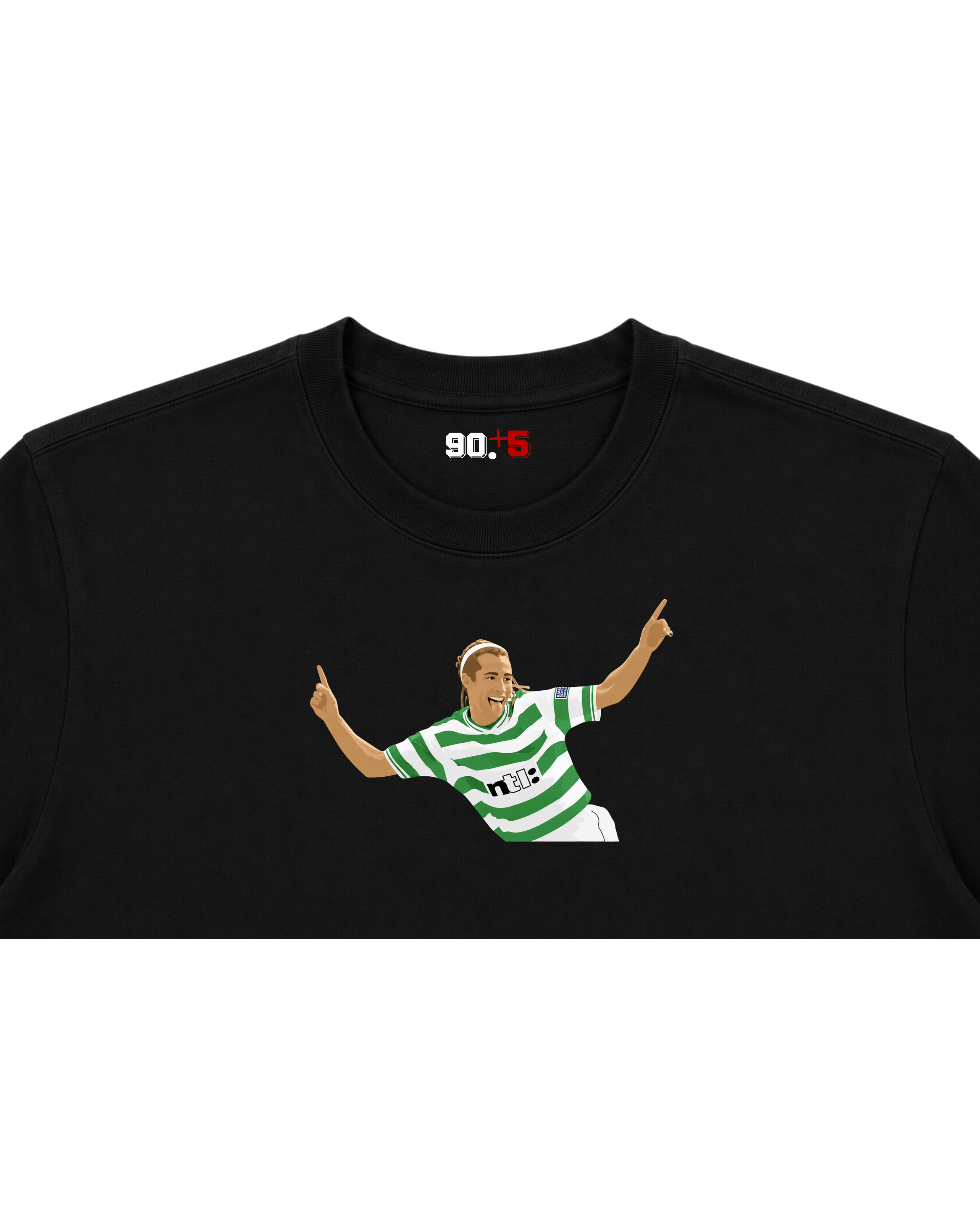 Celtic FC - Larsson | Printed Club Classic T-Shirt
