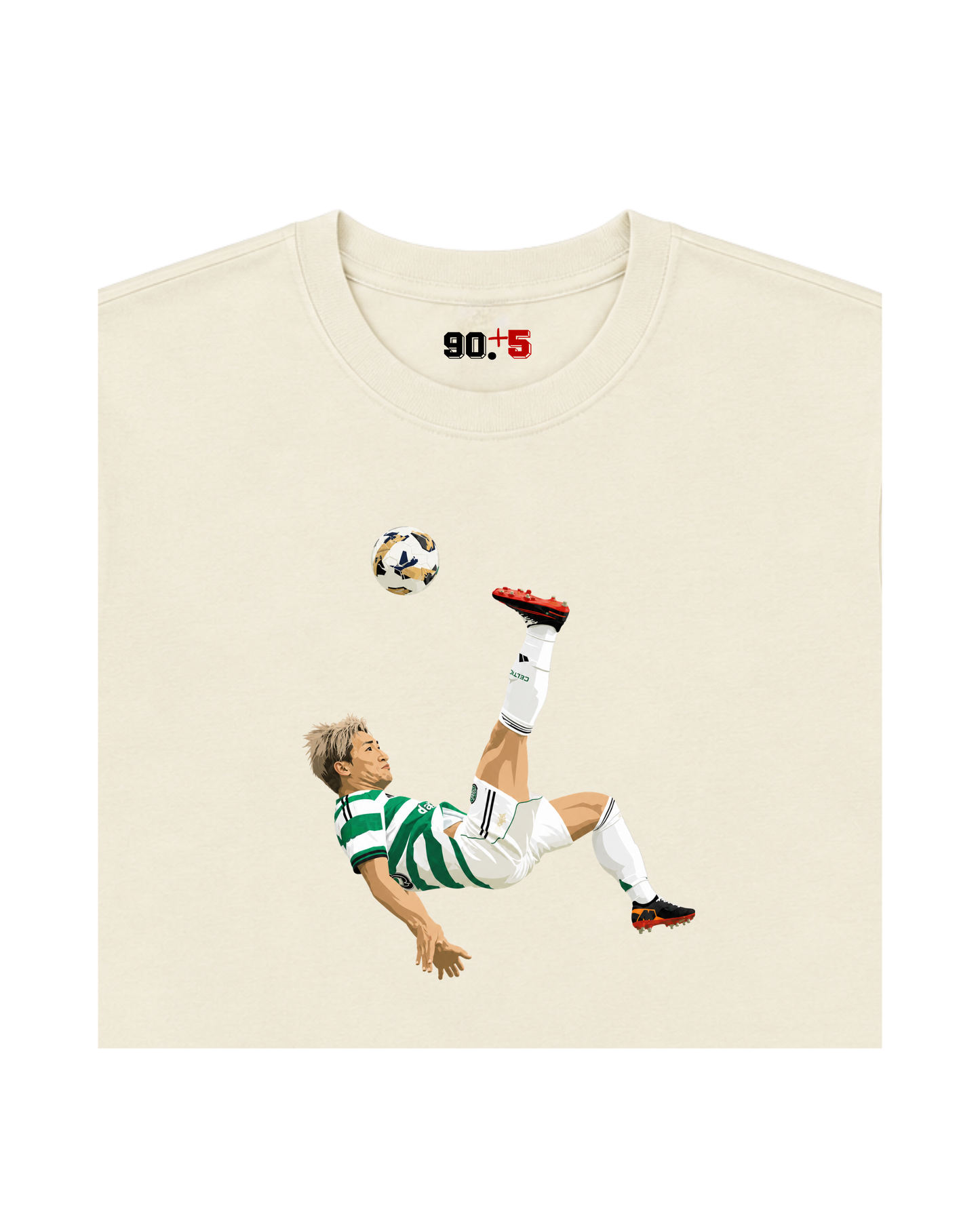 Celtic FC - Maeda Overhead Kick vs Rangers | Printed Club Classic T-Shirt