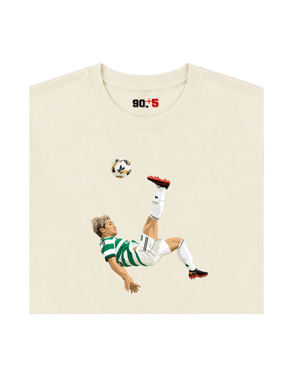 Celtic FC - Maeda Overhead Kick vs Rangers | Printed Club Classic T-Shirt
