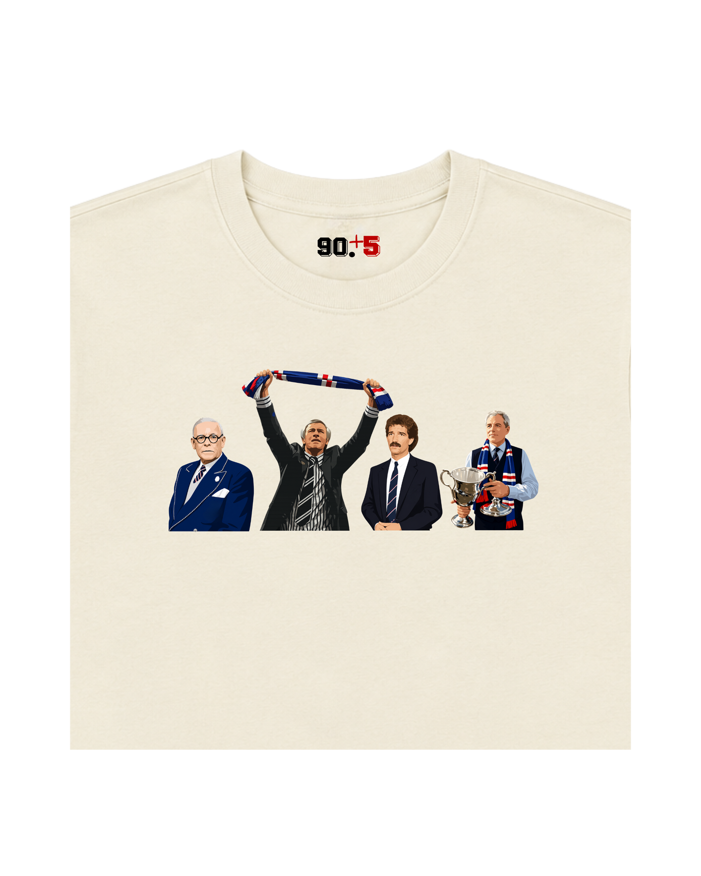 Rangers FC - Managers | Printed Club Classic T-Shirt