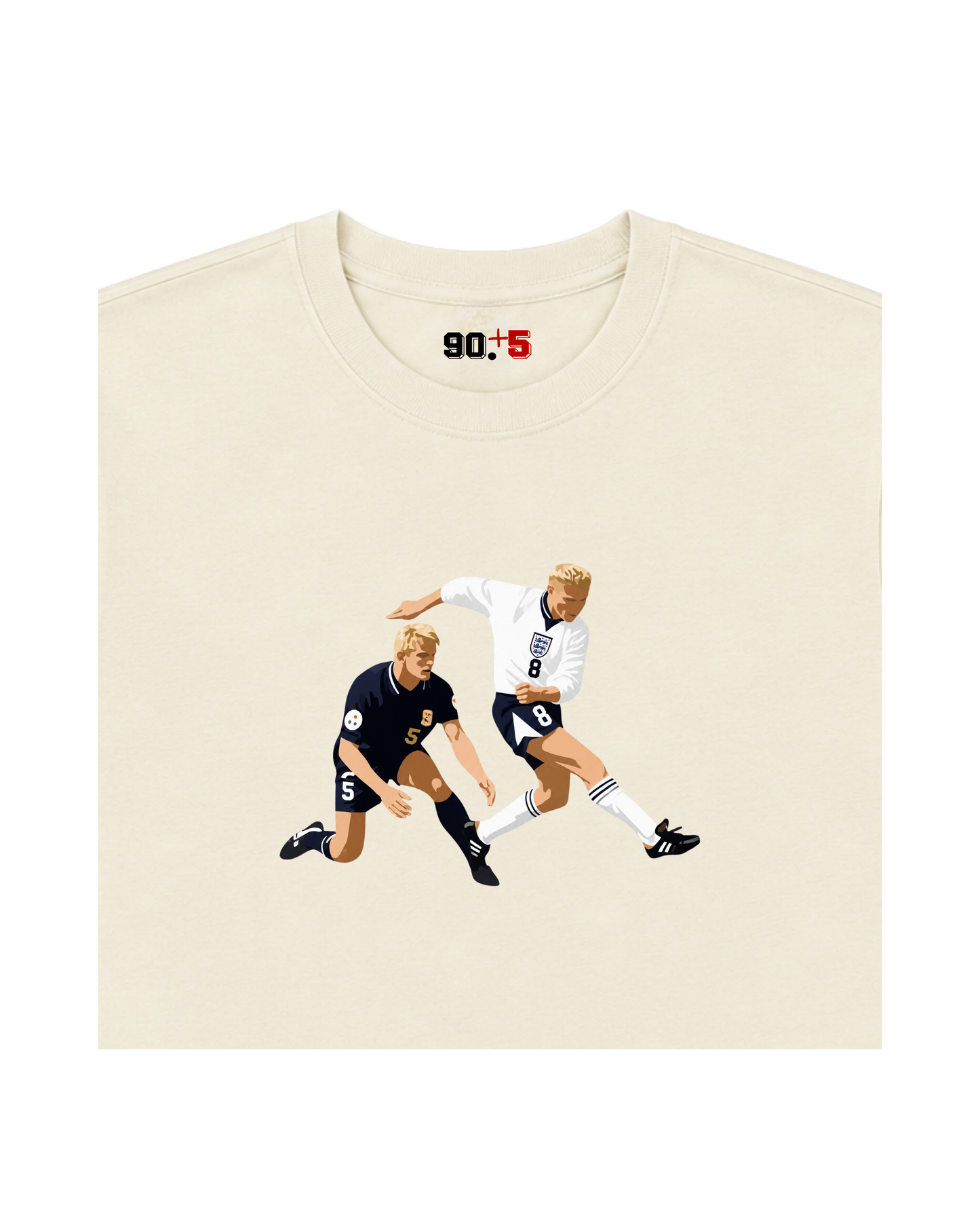 England - Gazza vs Scotland | Printed Club Classic T-Shirt