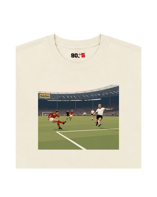 England - Hurst vs West Germany | Printed Club Classic T-Shirt