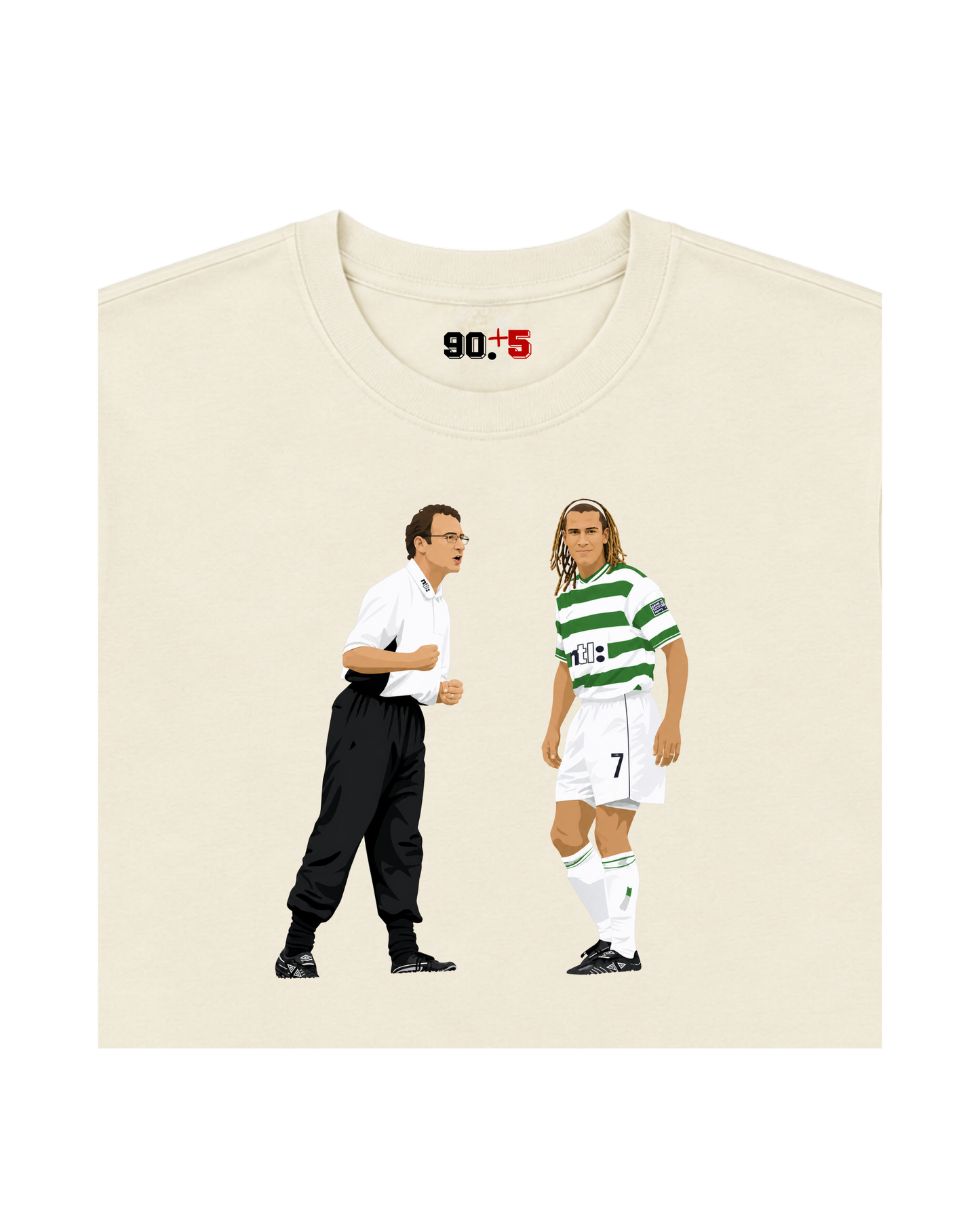 Celtic FC - Larsson & O'Neill | Printed Club Classic T-Shirt