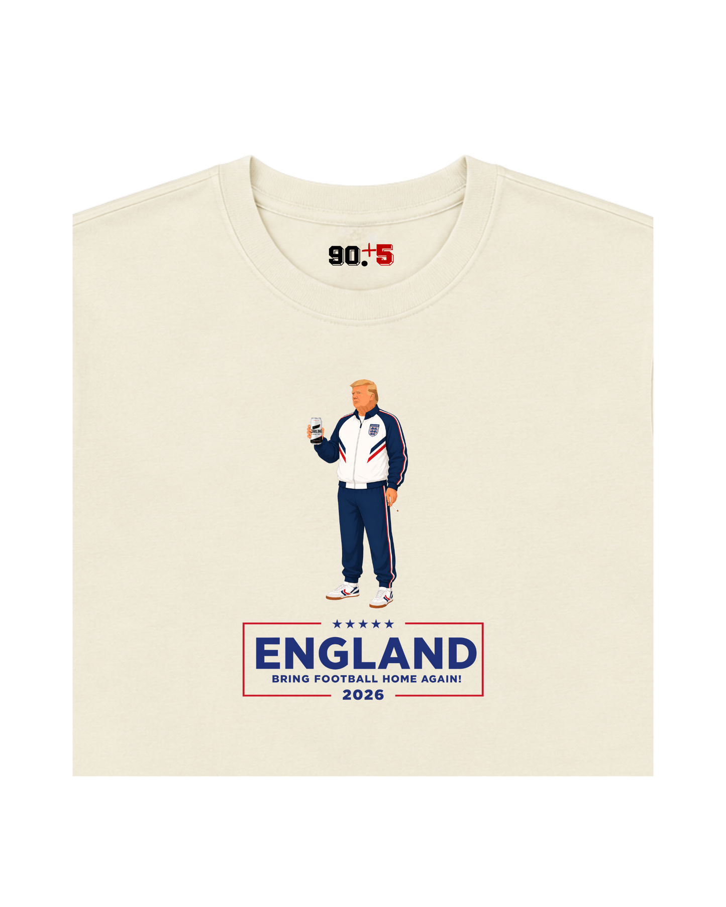 England - Bring Football Home Again | Printed Club Classic T-Shirt