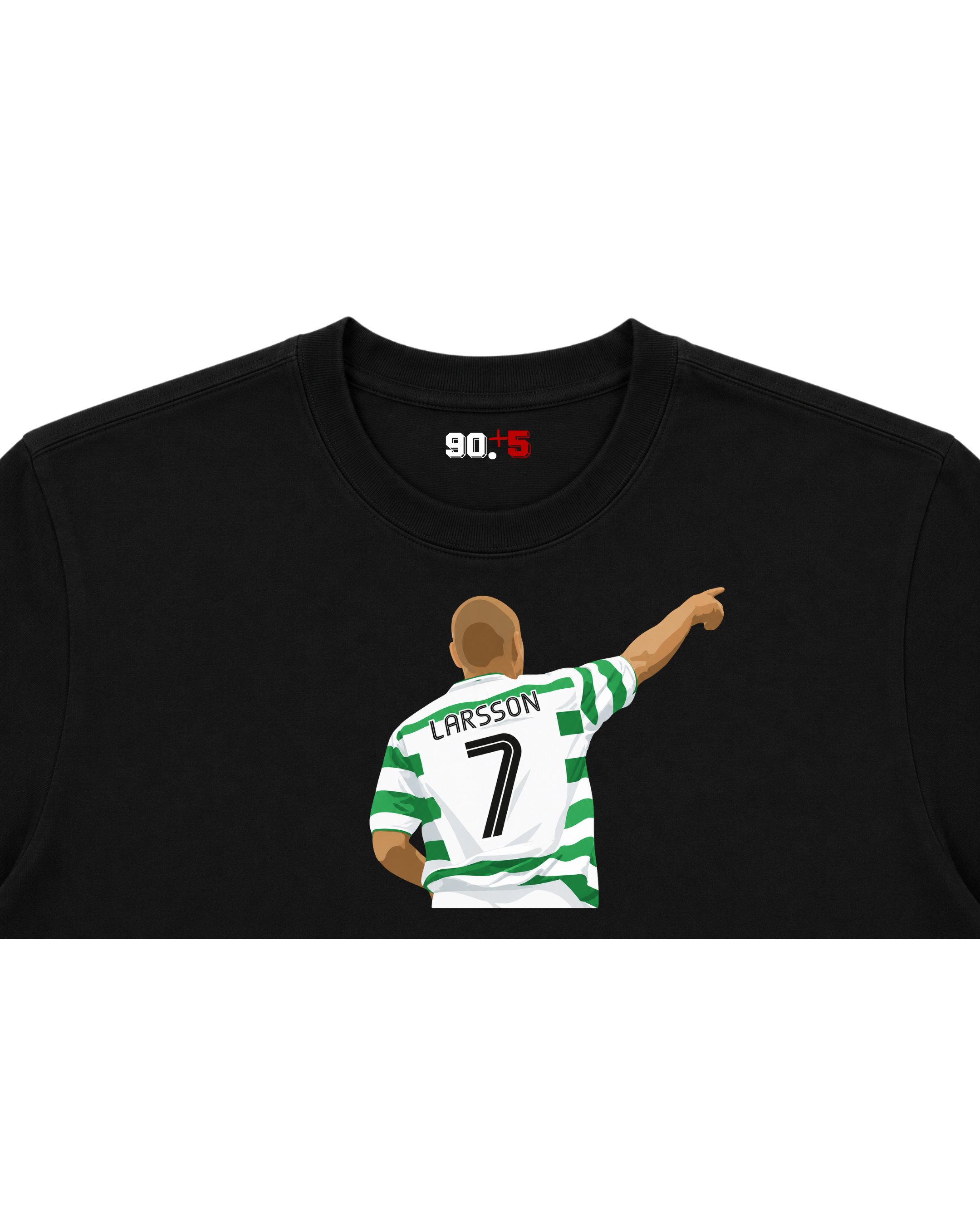 Celtic FC - Larsson 7 | Printed Club Classic T-Shirt