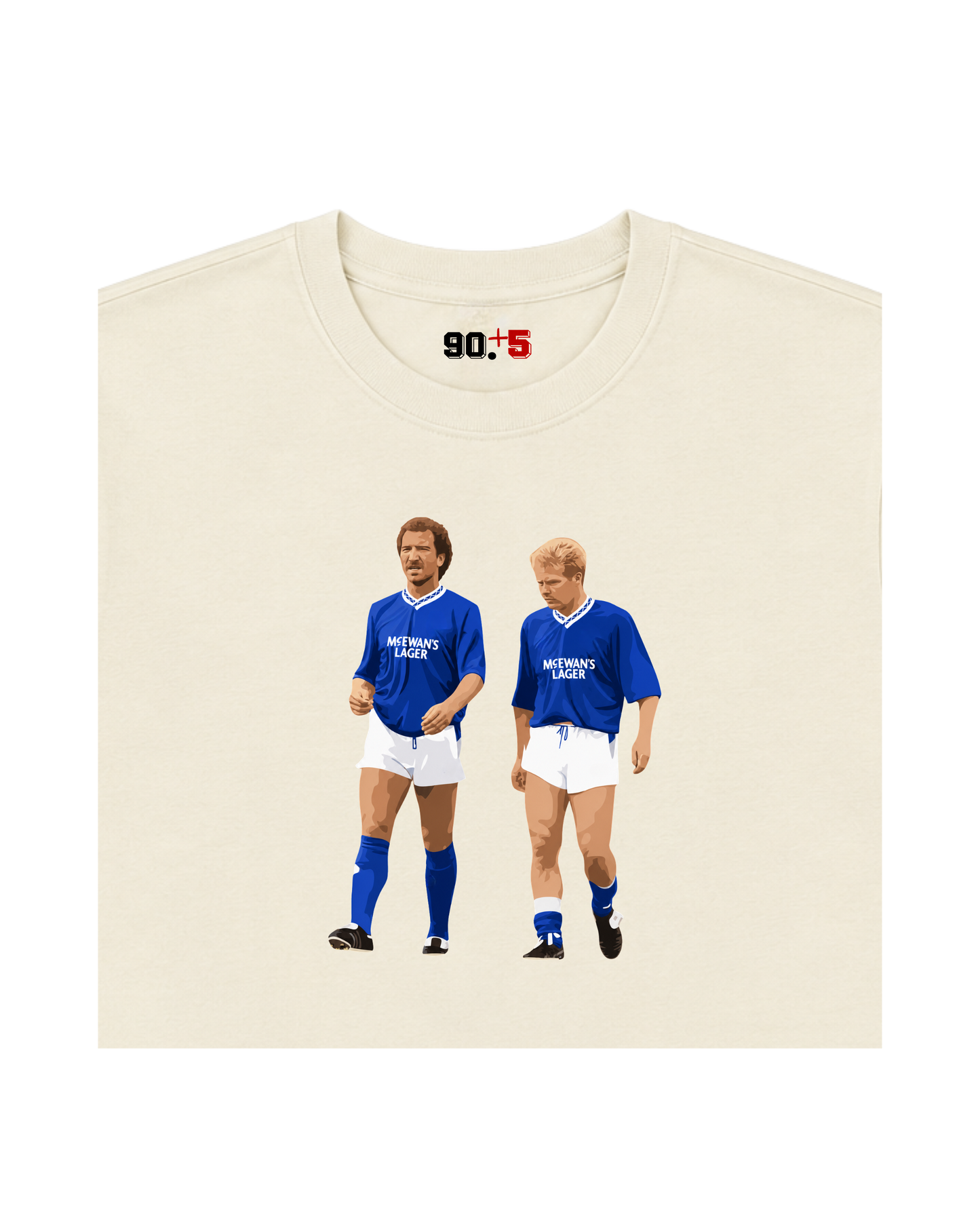 Rangers FC - Souness & Mo | Printed Club Classic T-Shirt