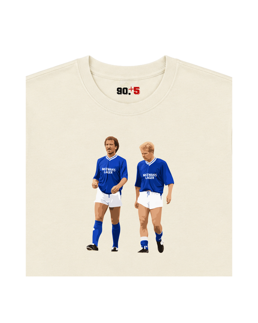 Rangers FC - Souness & Mo | Printed Club Classic T-Shirt