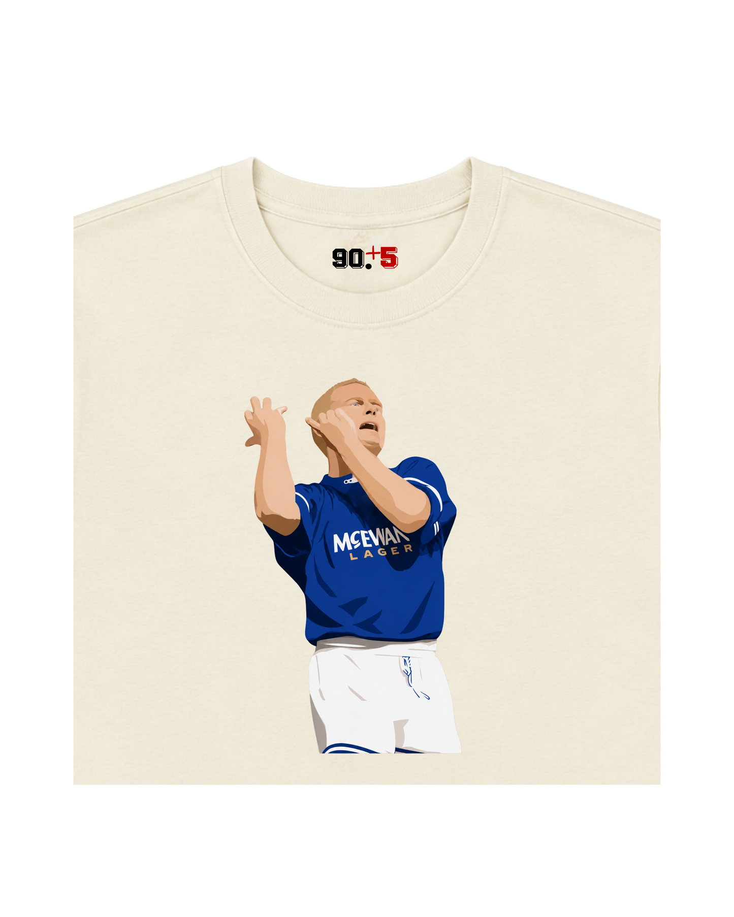 Rangers FC - Gazza's Flute | Printed Club Classic T-Shirt