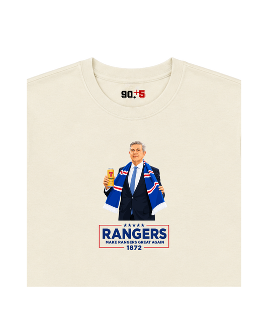 Rangers FC - Make Rangers Great Again | Printed Club Classic T-Shirt