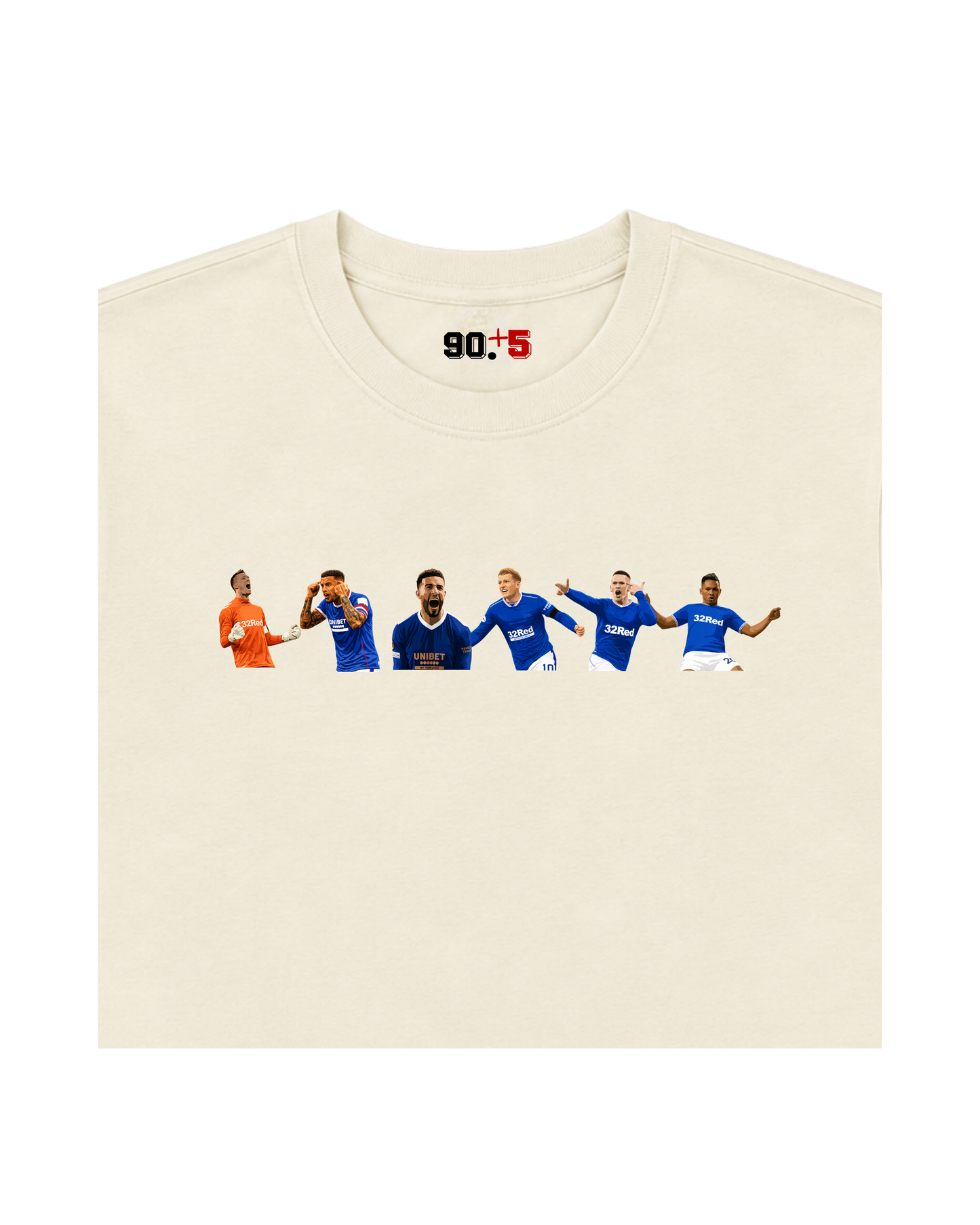 Rangers FC - 55 Heroes | Printed Club Classic T-Shirt