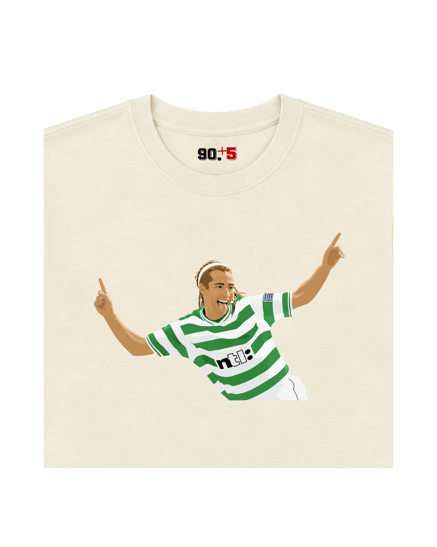 Celtic FC - Larsson | Printed Club Classic T-Shirt