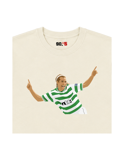 Celtic FC - Larsson | Printed Club Classic T-Shirt