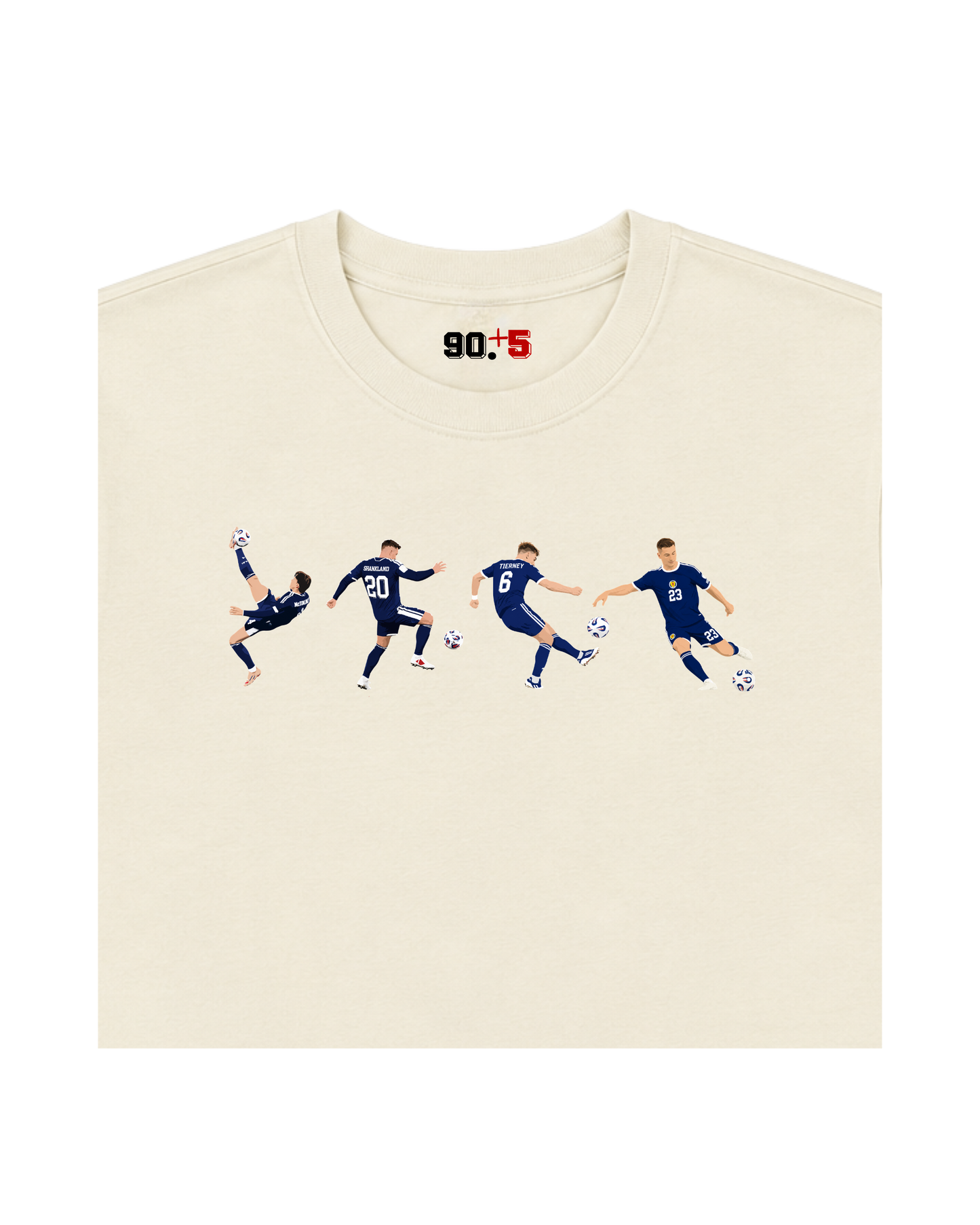 Scotland - 4-2 vs Denmark | Printed Club Classic T-Shirt