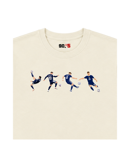 Scotland - 4-2 vs Denmark | Printed Club Classic T-Shirt