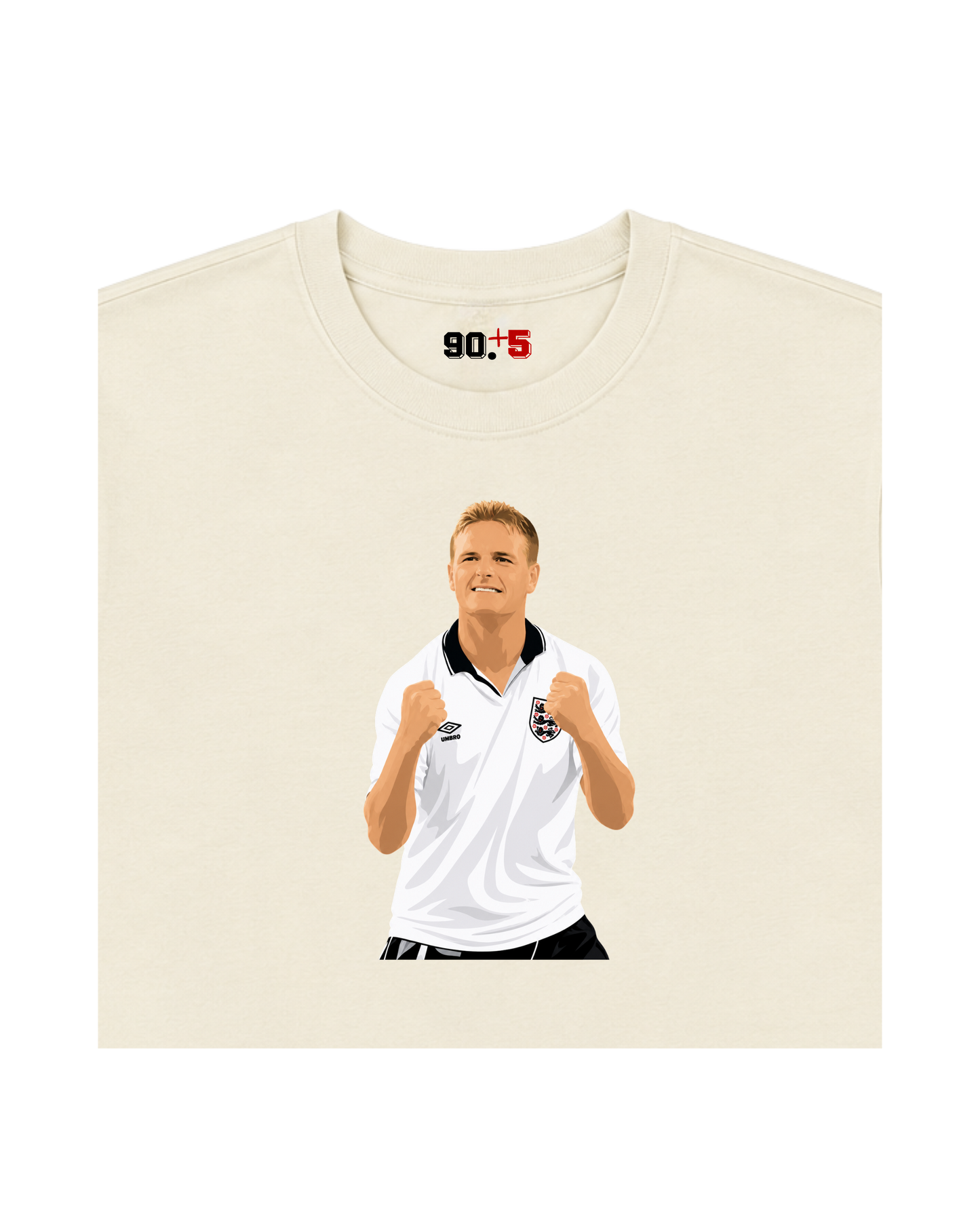 England - Gazza | Printed Club Classic T-Shirt