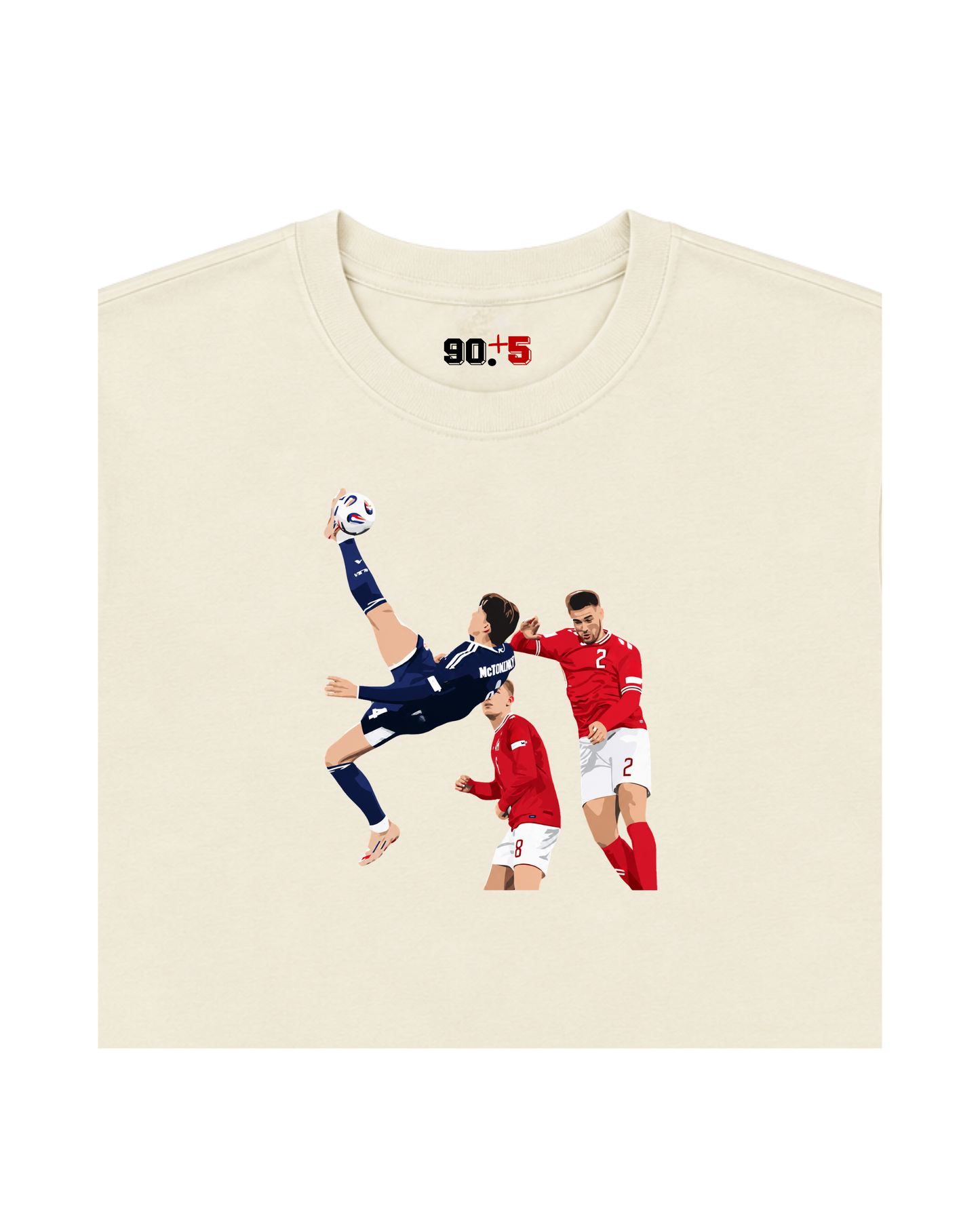 Scotland - McTominay vs Denmark | Printed Club Classic T-Shirt
