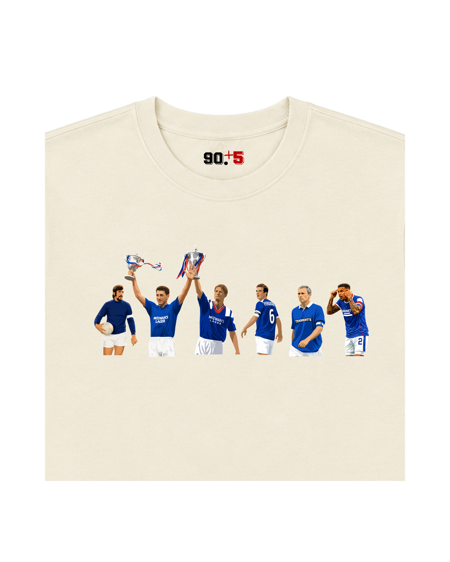 Rangers FC - Captains | Printed Club Classic T-Shirt